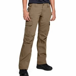 A49 Under Armour UA Storm Women’s Tactical Cargo Patrol Pants Size 10 Khaki